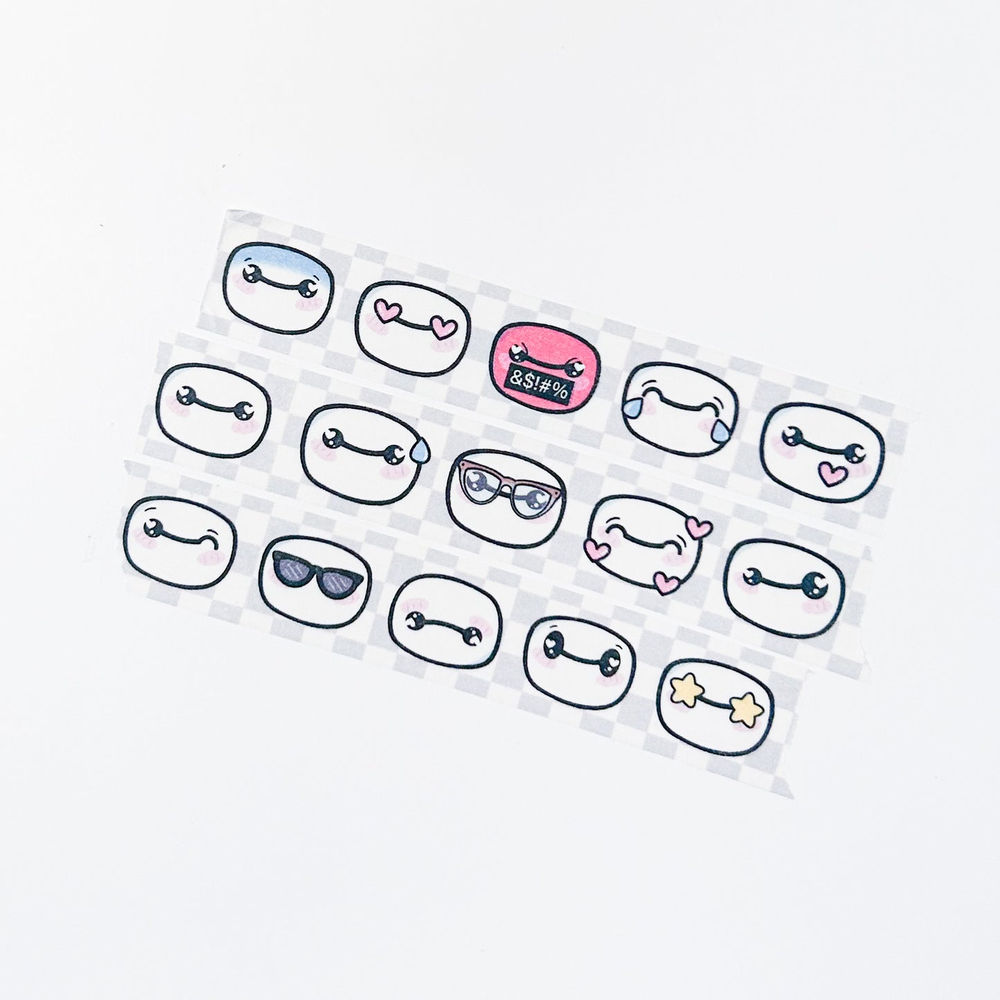Baymoji 2.0 | 15mm Washi Tape