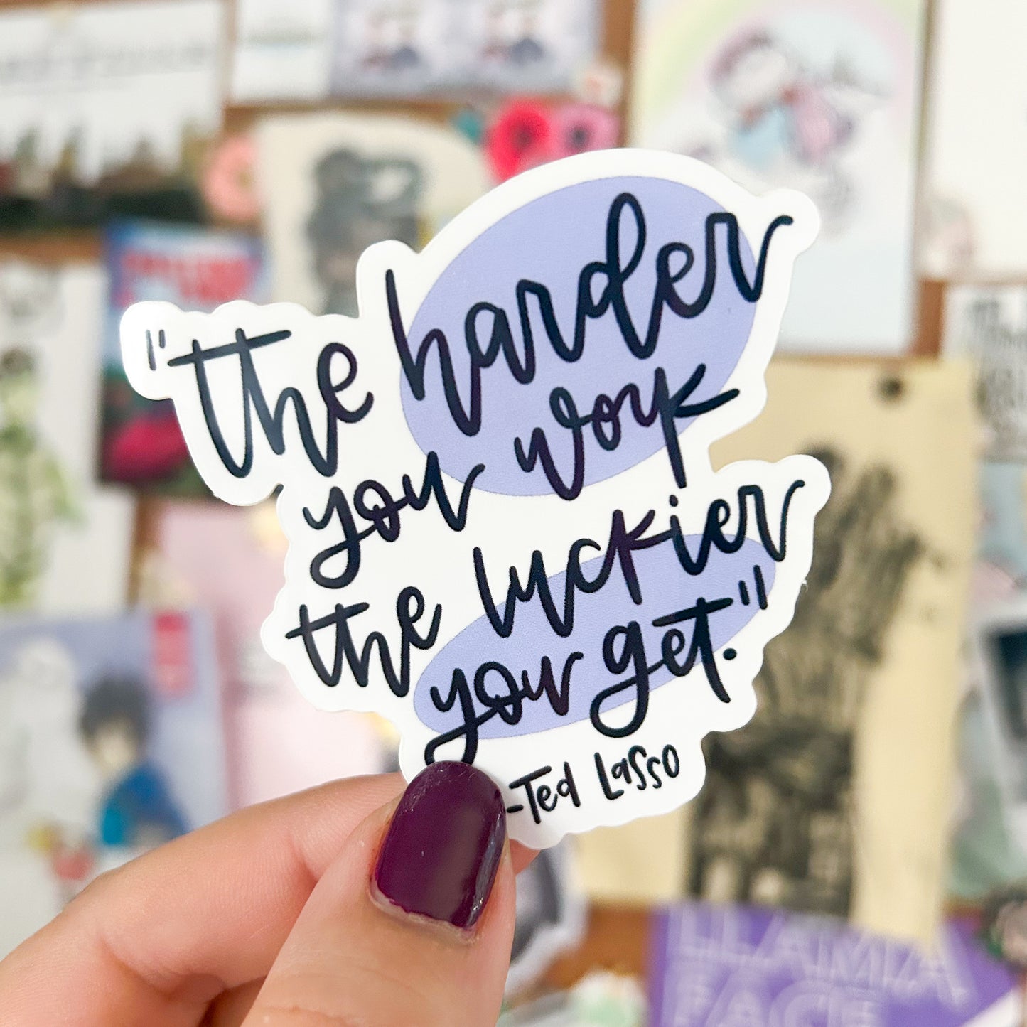 Luckier You Get Vinyl Decal | WATERPROOF