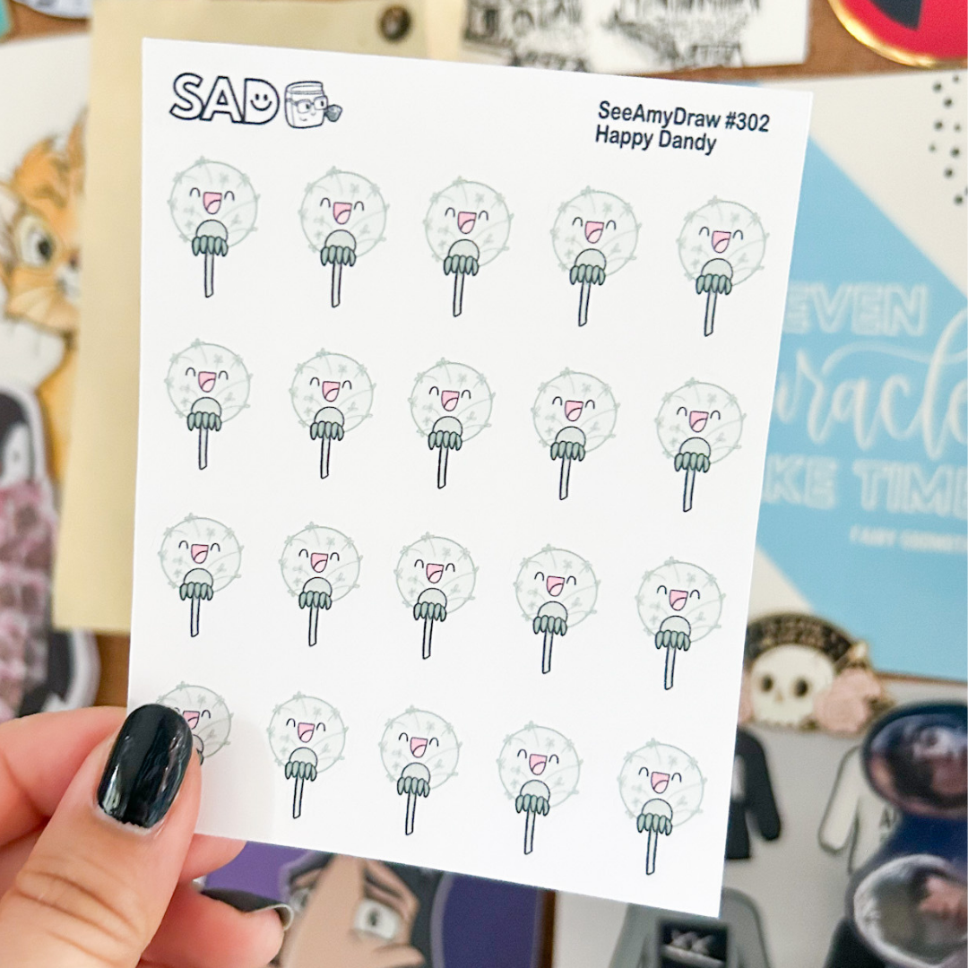 302 Happy Dandy | Regular Matte or Clear Matte