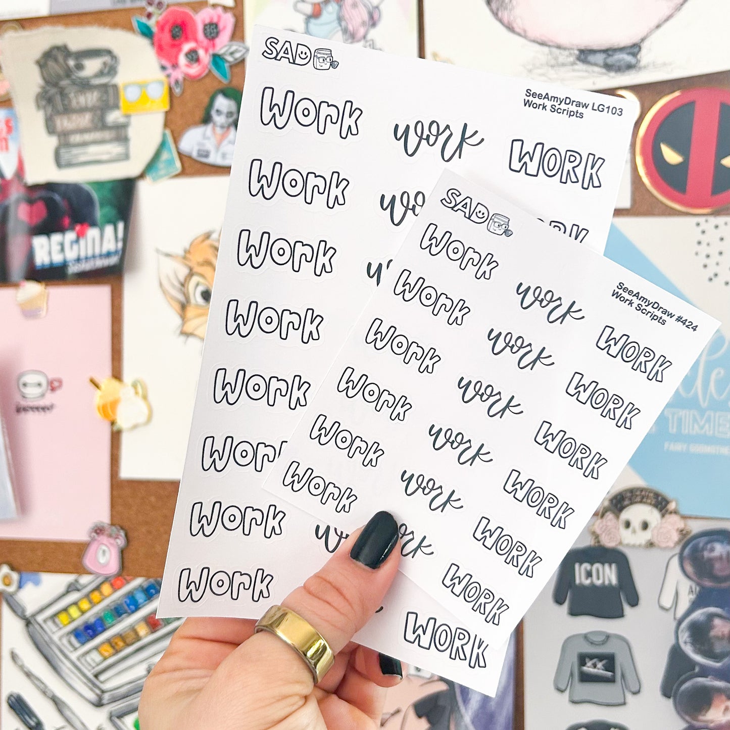 Work Scripts | Choose Sheet Size