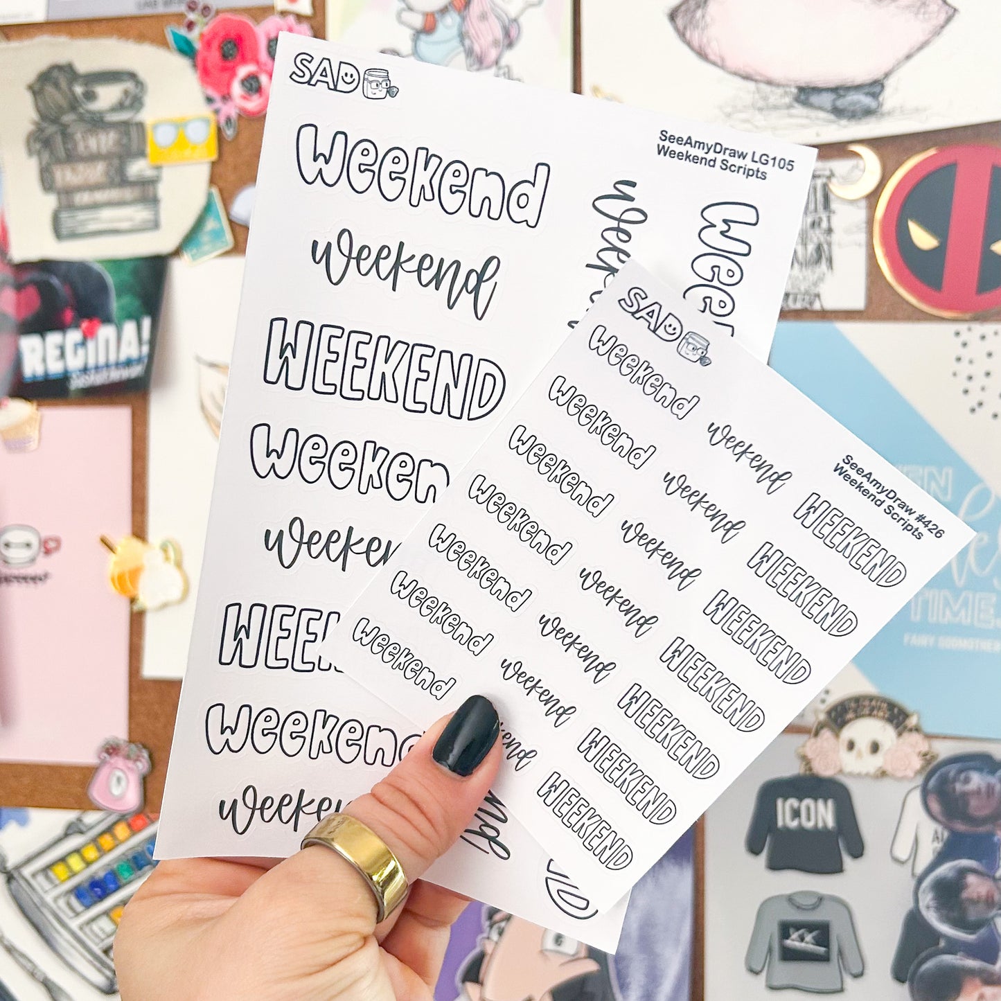 Weekend Scripts | Choose Sheet Size