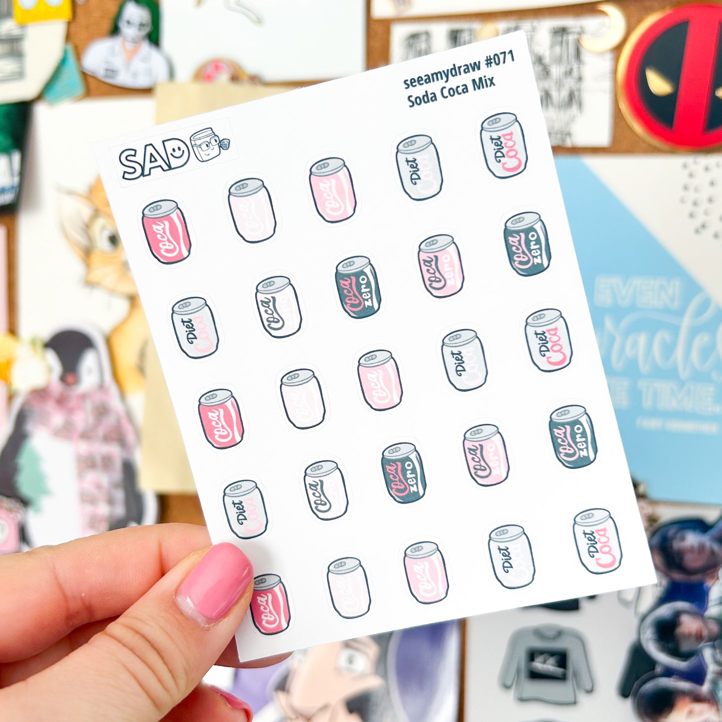 072 Soda Coca Mix | Regular Matte or Clear Matte