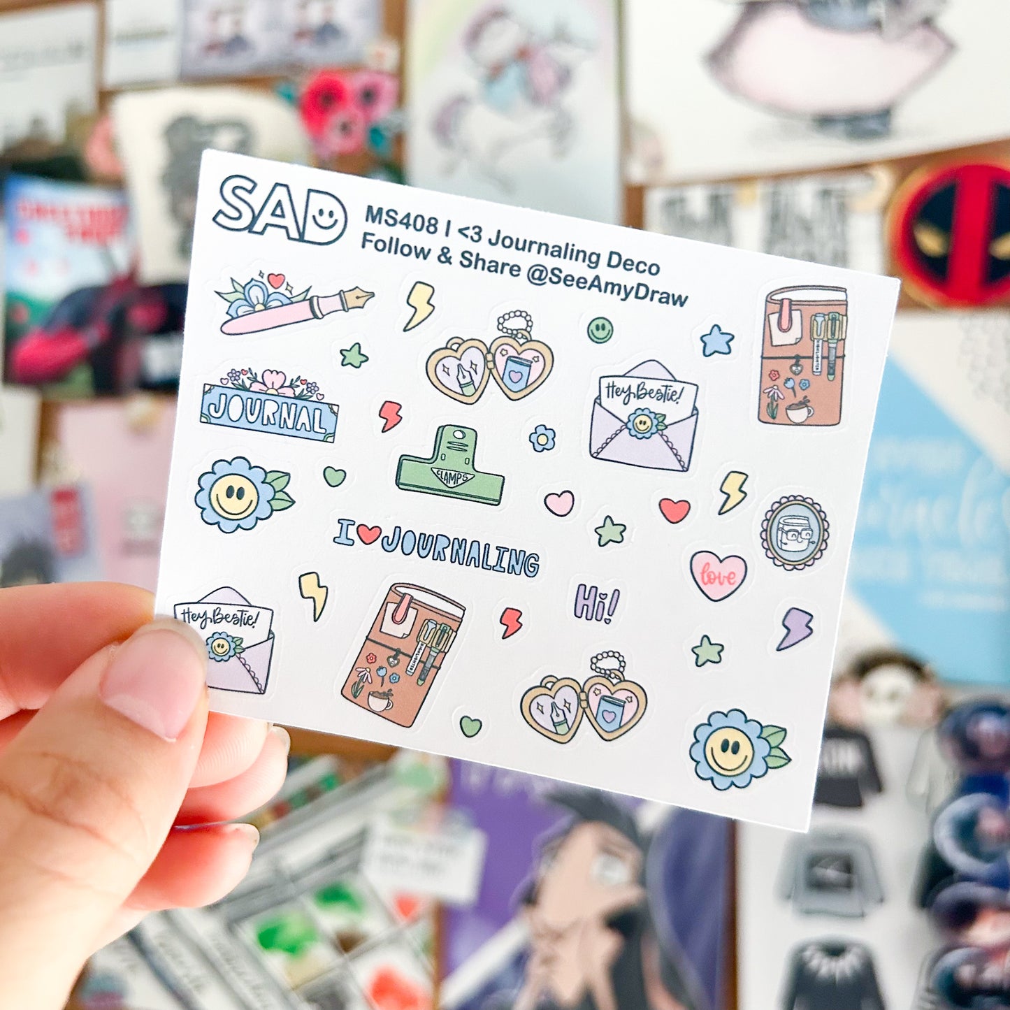 MS 408 Sardining to Love Sardines Deco | Regular or Clear Matte