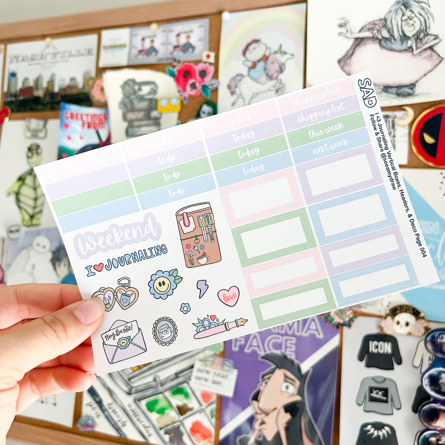 I <3 Journaling Vertical Kit