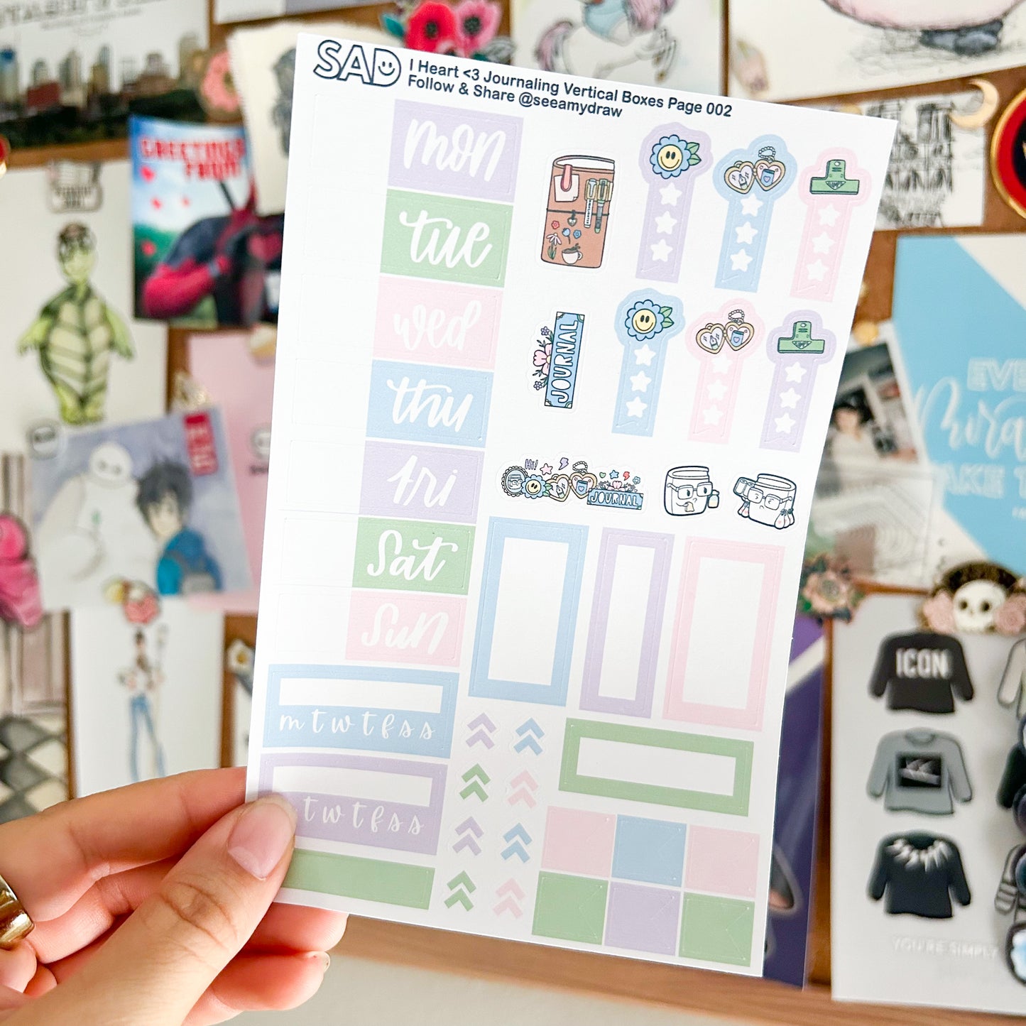 I <3 Journaling Vertical Kit