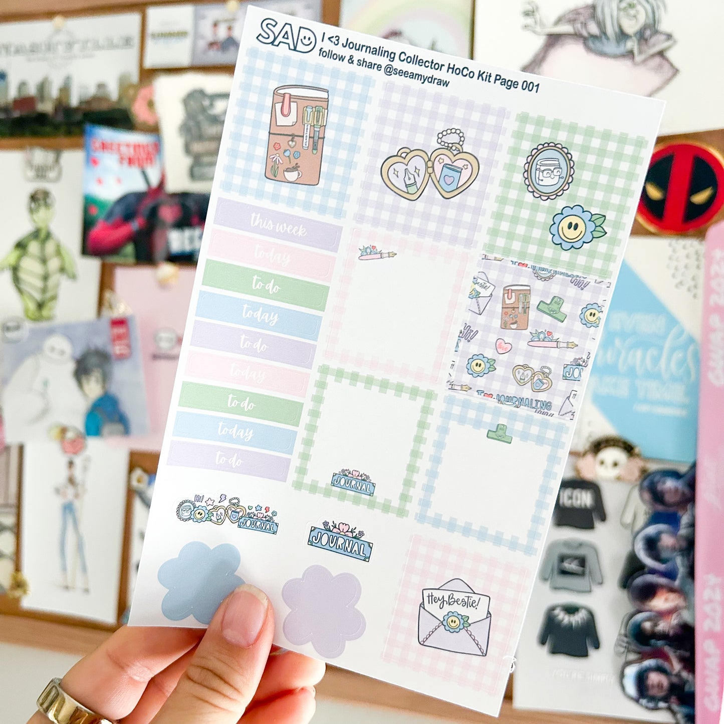 I <3 Journaling Hobo Cousin Kit