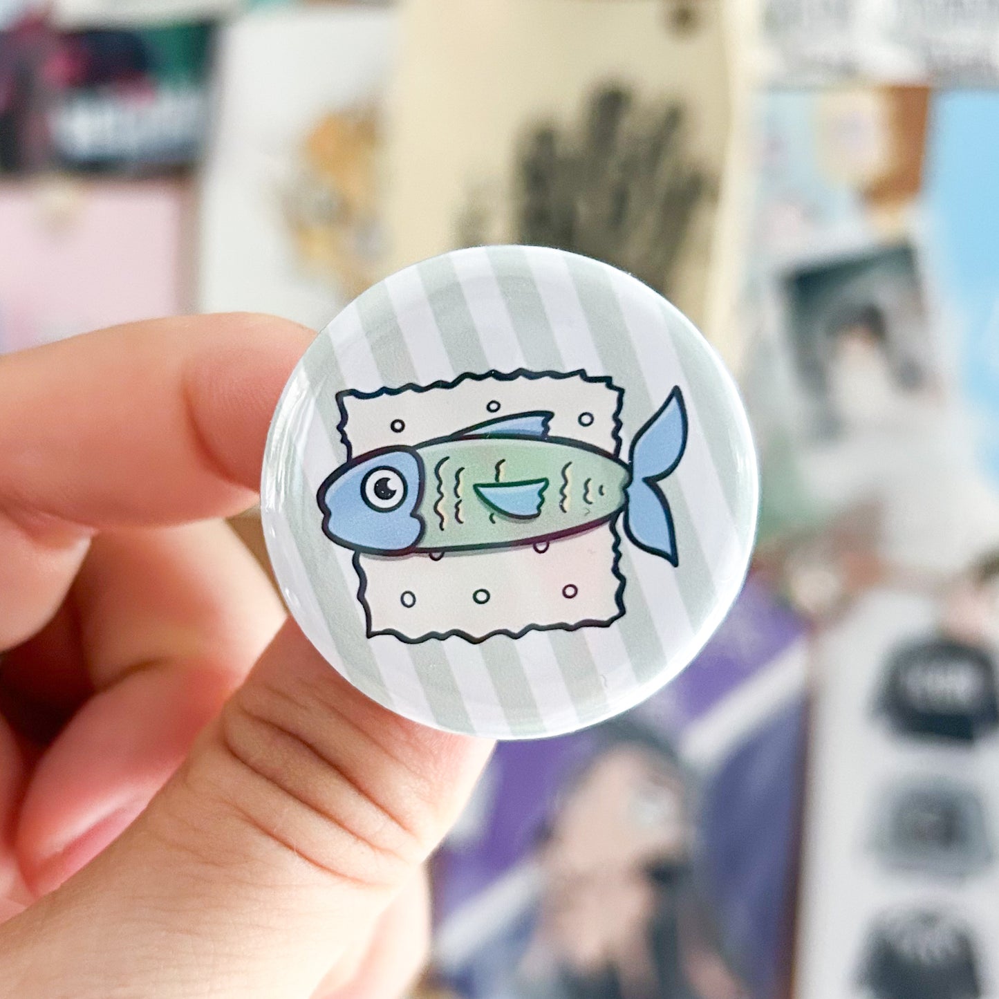 Sardining to Love Sardines | Sardine Snack Button