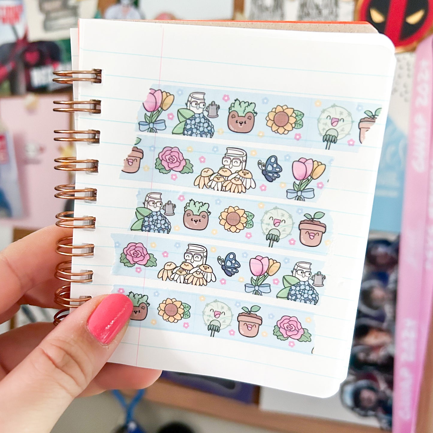 Spring Blossoms Washi Tape | 15mm Washi Tape