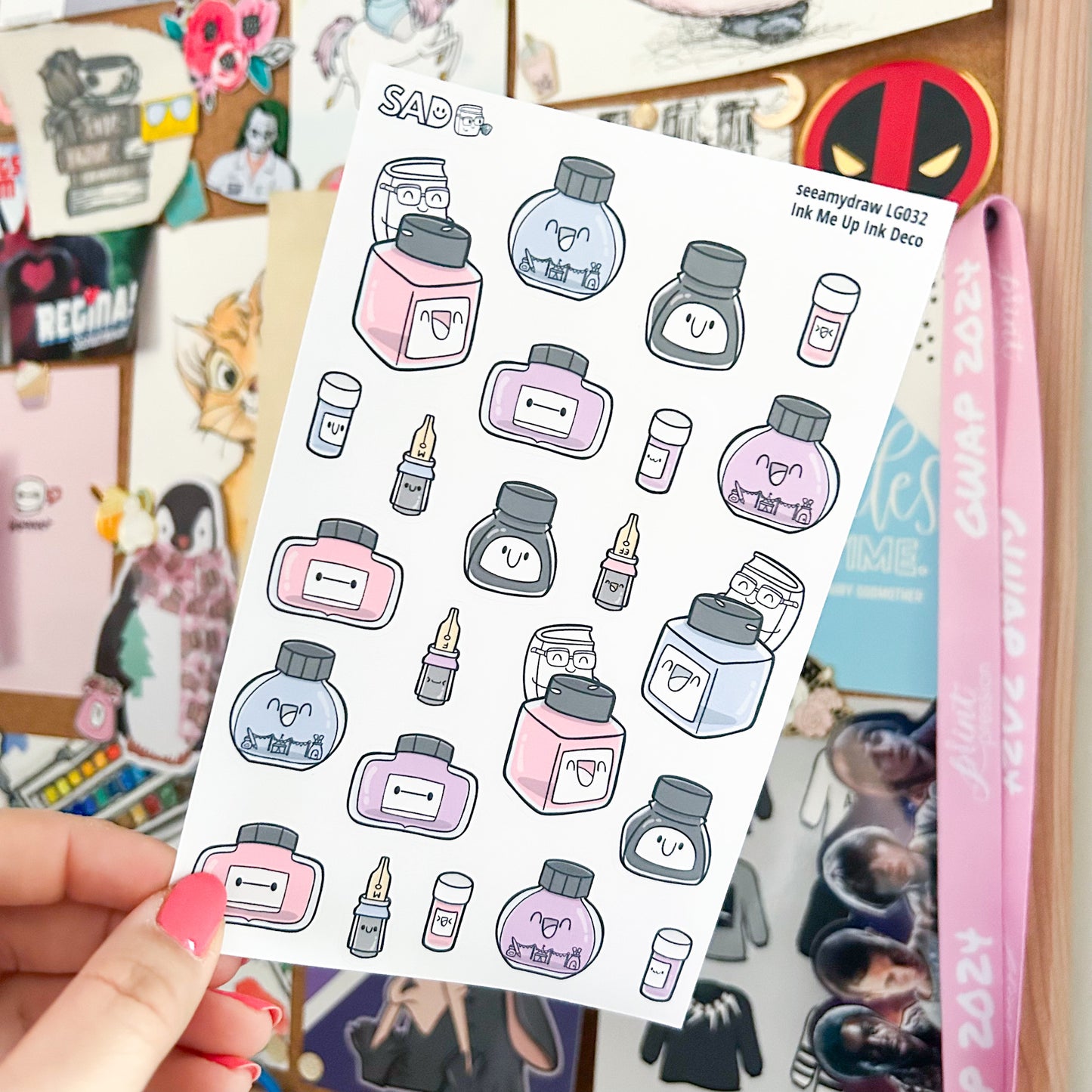 LG032 Ink Me Up Ink Deco | Regular Matte or Clear Matte