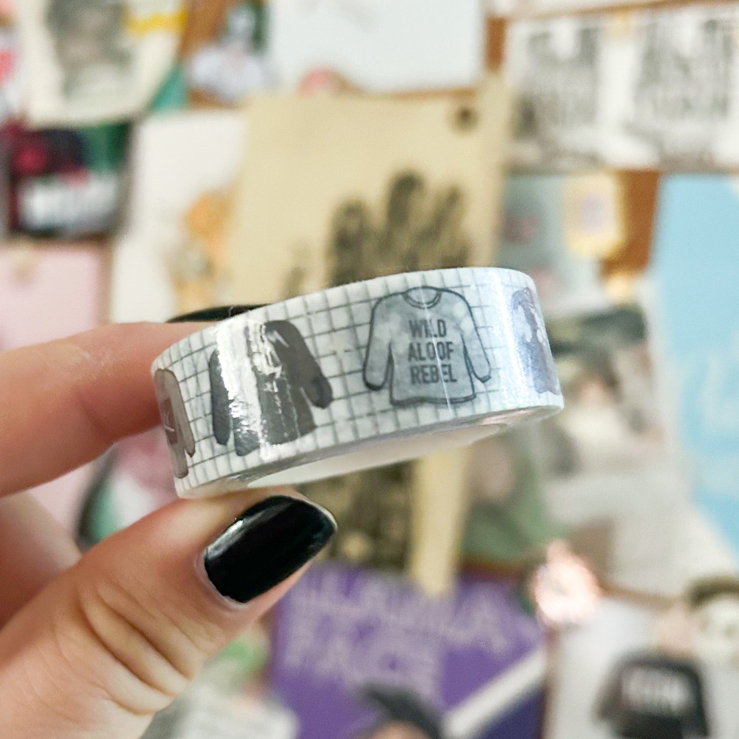 David Grid Washi Tape | 15mm Washi Tape