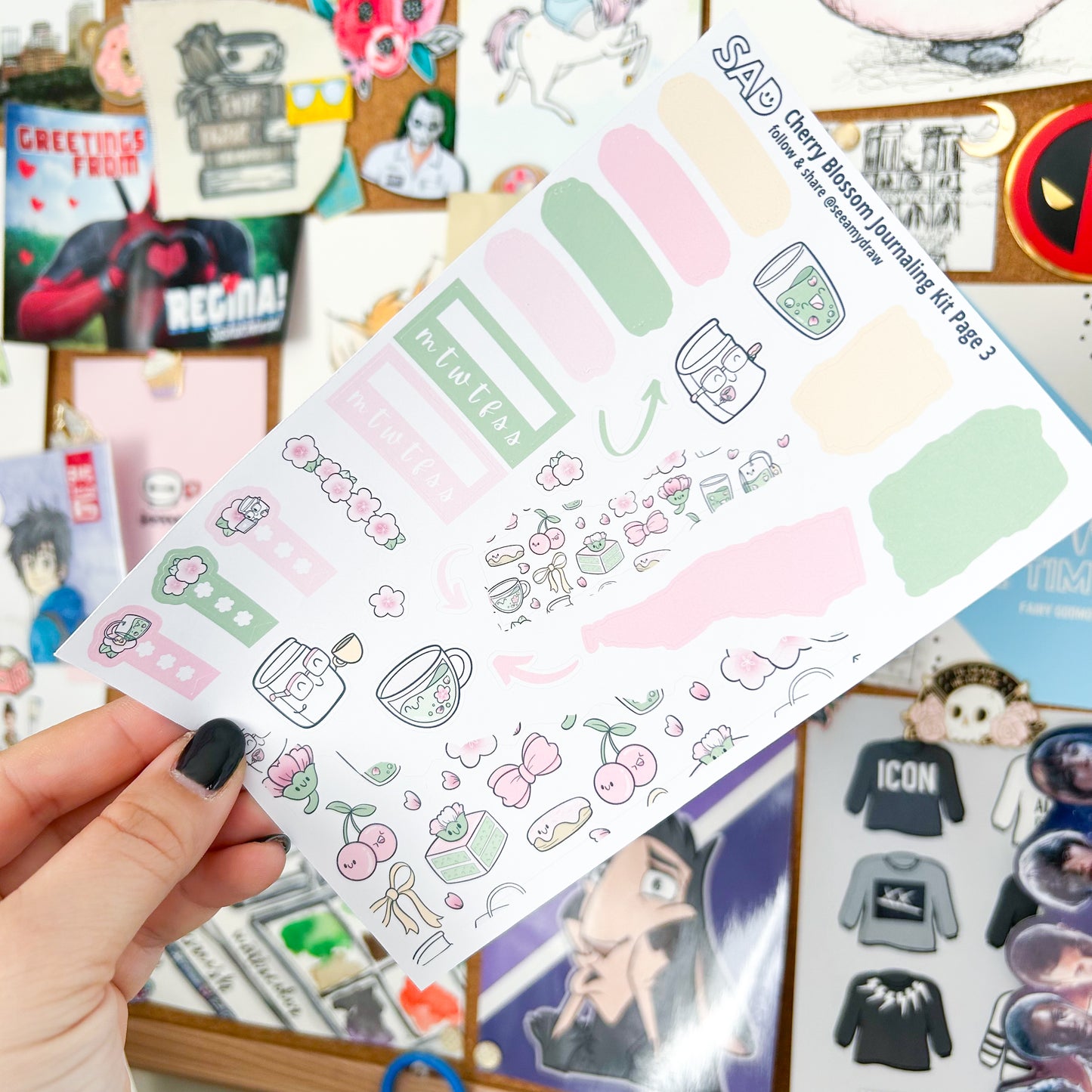 Cherry Blossoms Journaling Kit