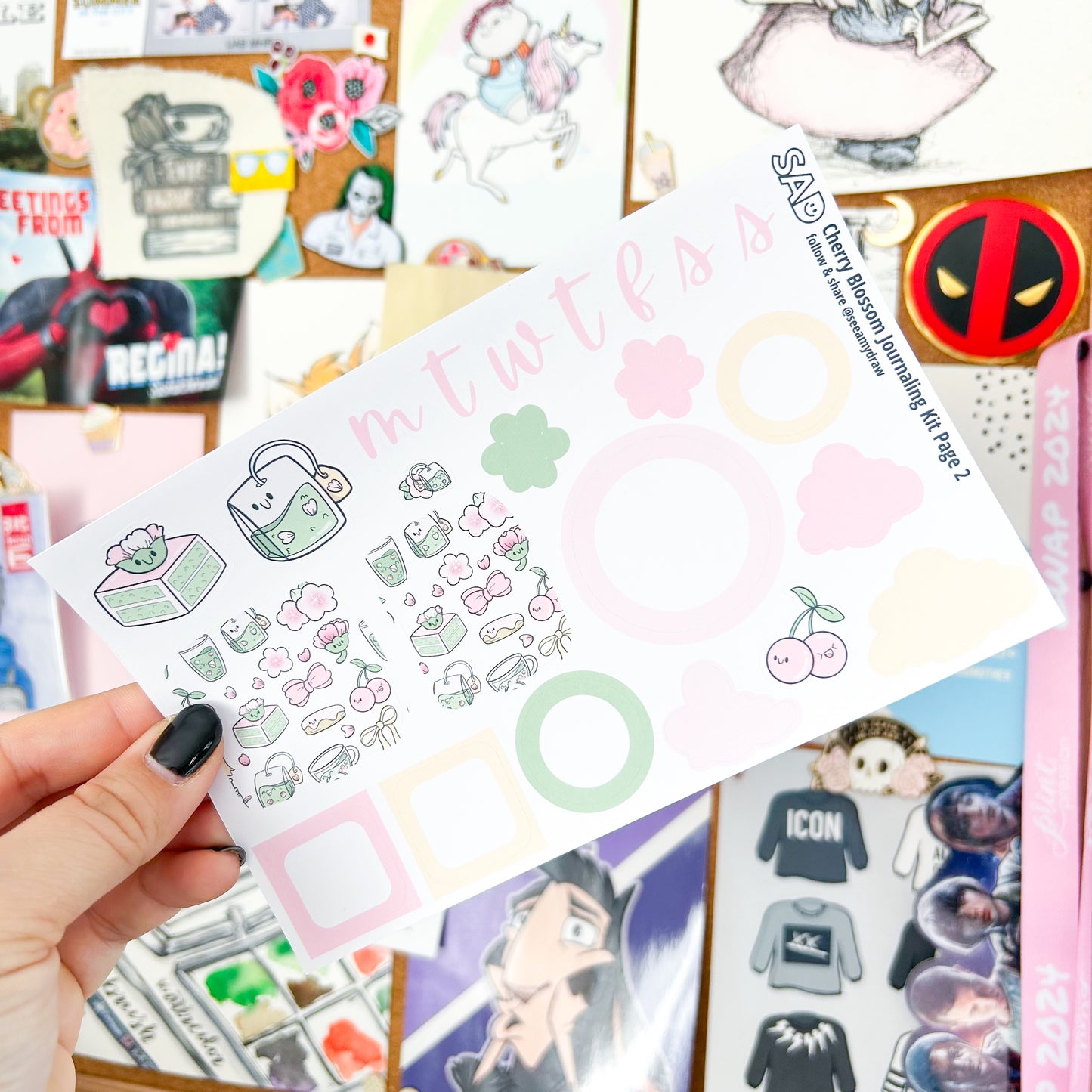 Cherry Blossoms Journaling Kit
