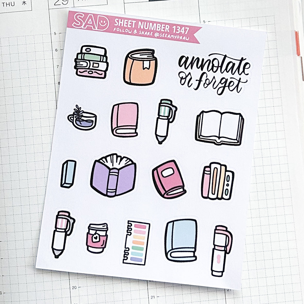 053 Annotate or Forget | Regular Matte or Clear Matte