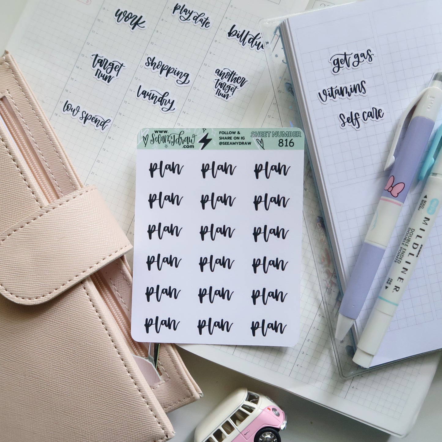 S005 - Plan Planner Stickers