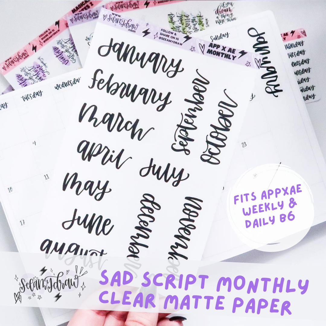 SAD Script Monthly