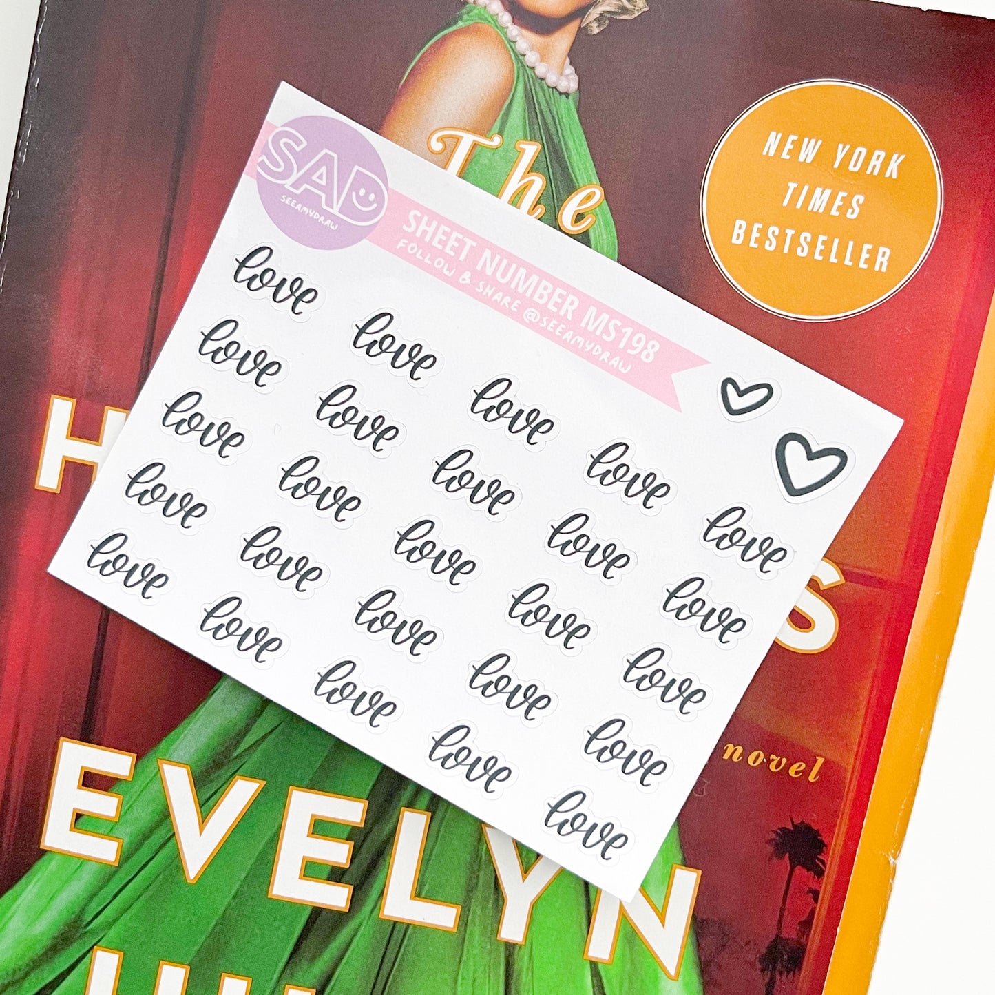 MS 198 - Love Script | Regular or Clear Matte