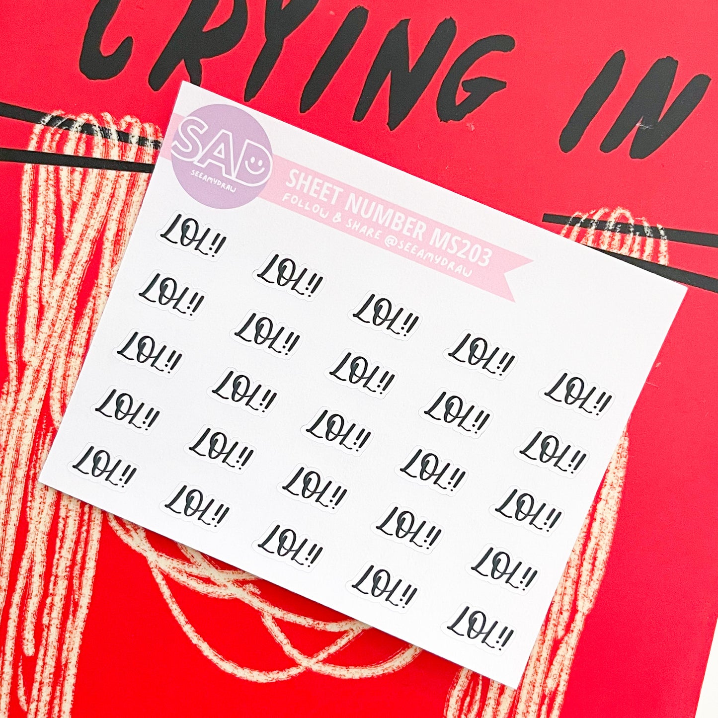 MS 203 - LOL!! Script | Regular or Clear Matte