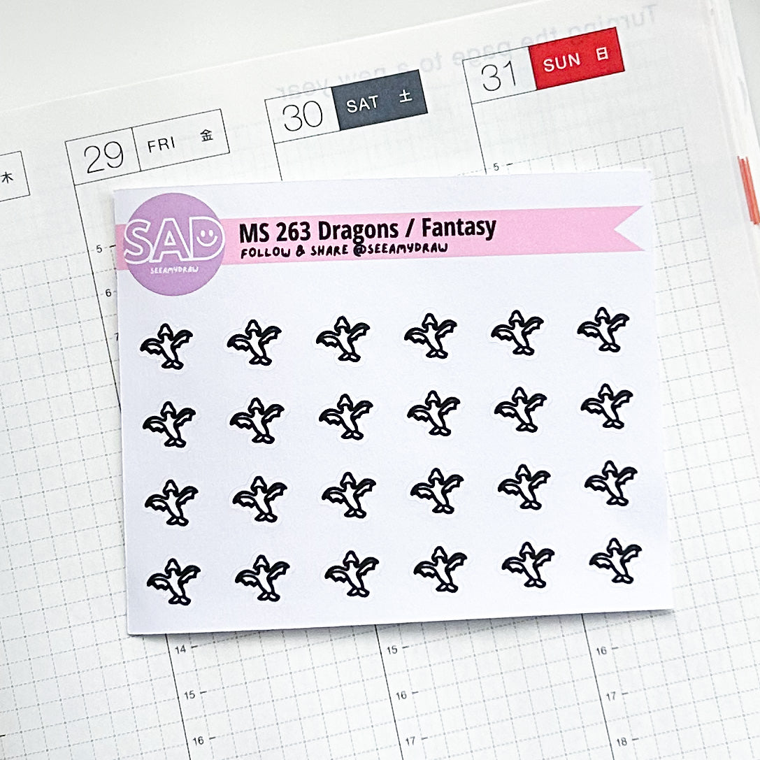 Mini Genre Icons | Regular or Clear Matte