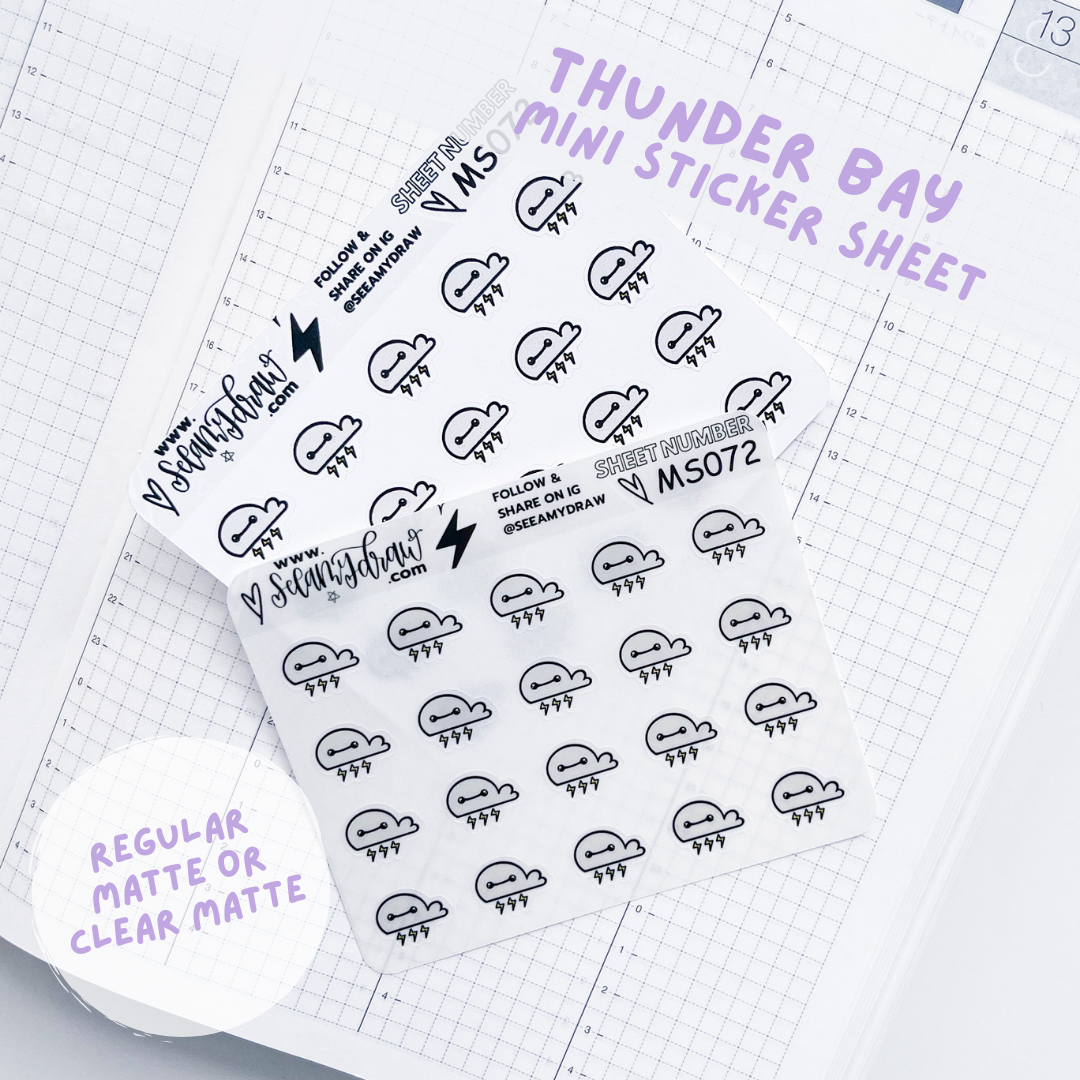 MS072 Thunder | Regular or Clear Matte