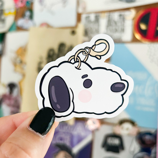 Dog Charm Die Cut | Die Cut or Vinyl