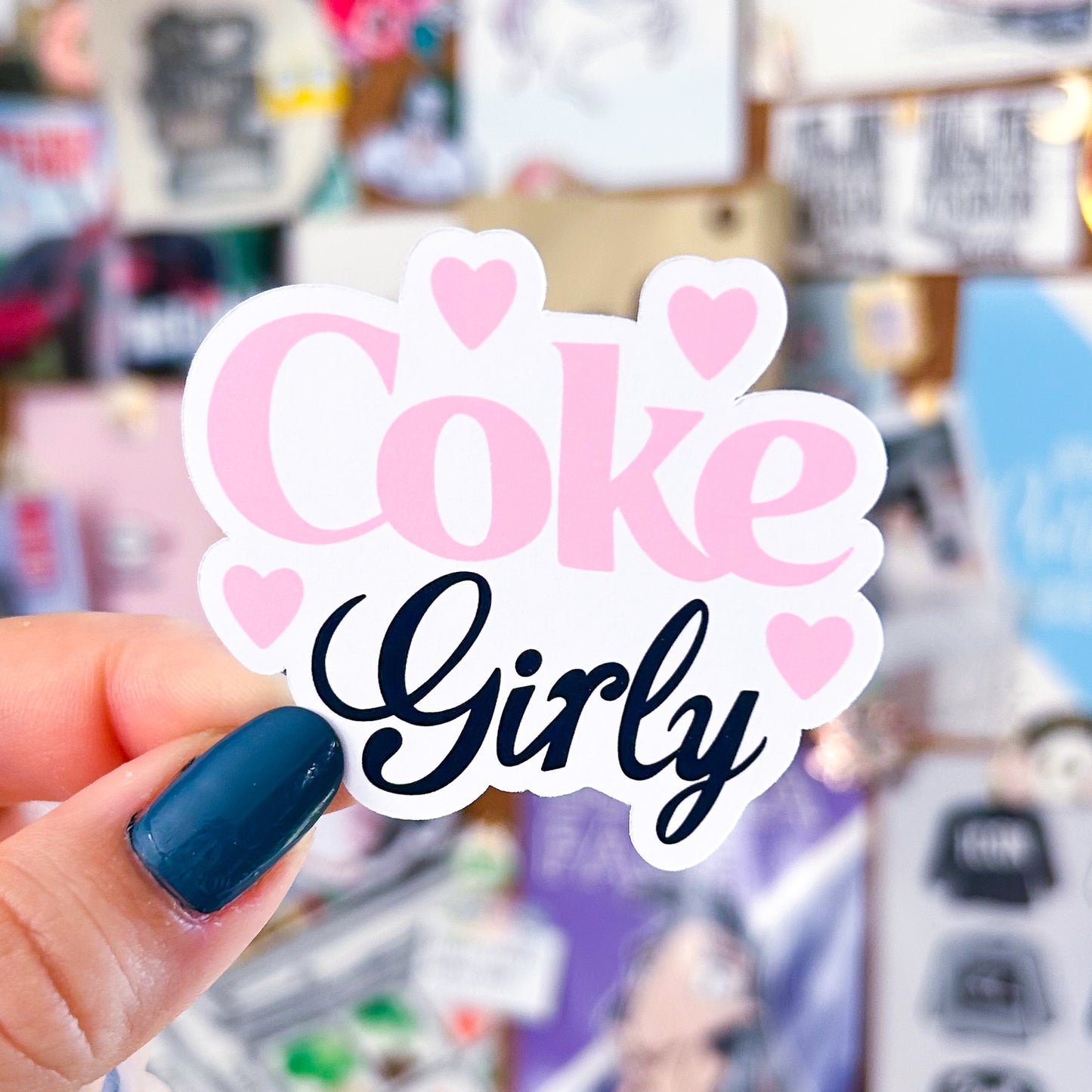 Cola Girly Script | Die Cut or Vinyl