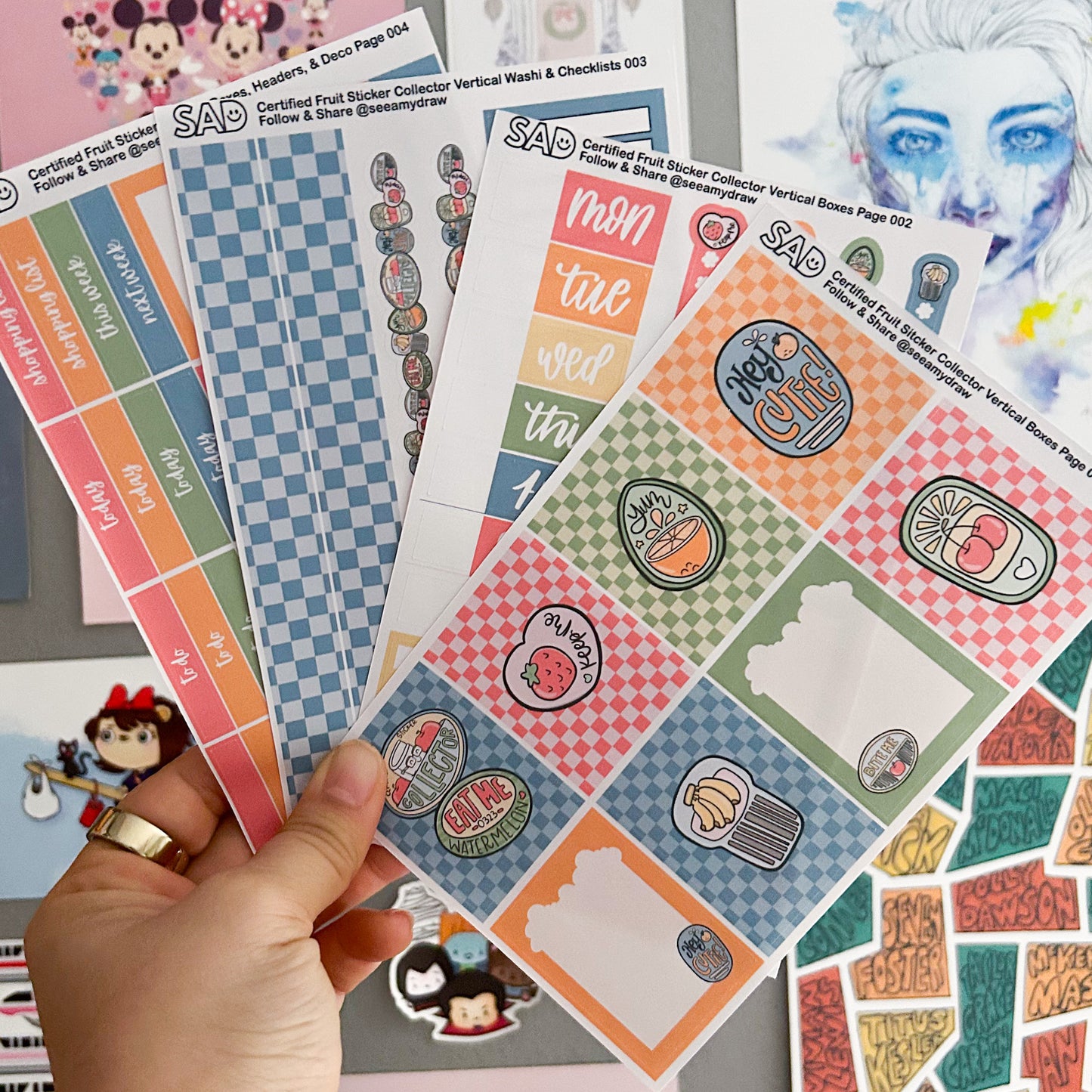Certified Fruit Sticker Collector Vertical Kit