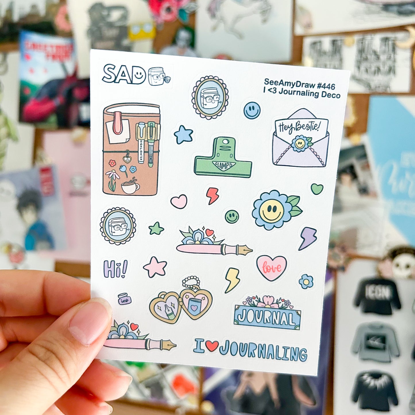446 I <3 Journaling Deco