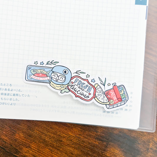 Sardining to Love Sardines Washi Die Cut | Cardstock or Vinyl