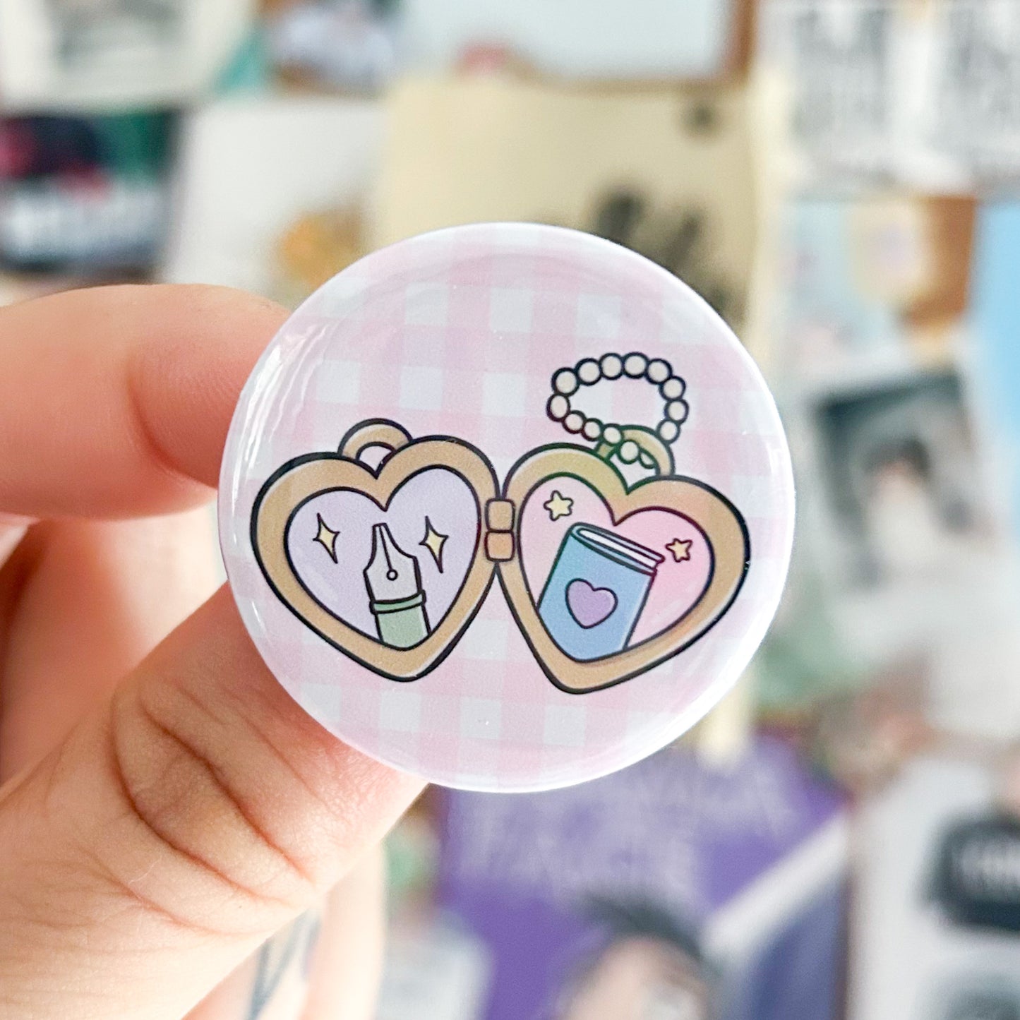 I <3 Journaling | Locket Button