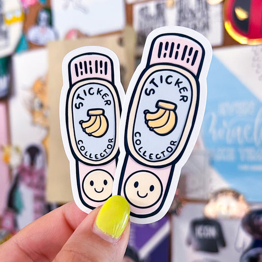 Banana Sticker Collector | Die Cut or Vinyl