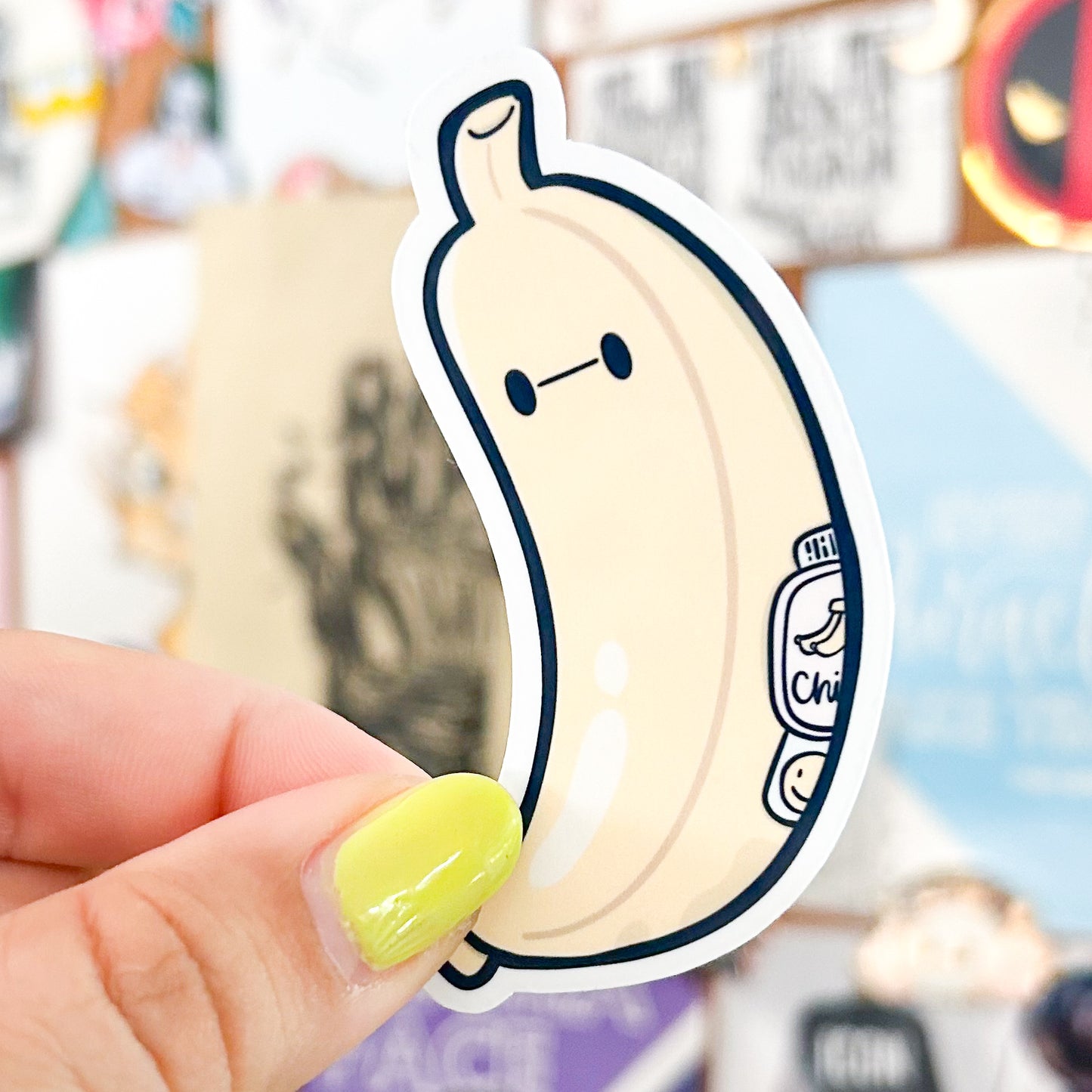Banana Sticker Vinyl
