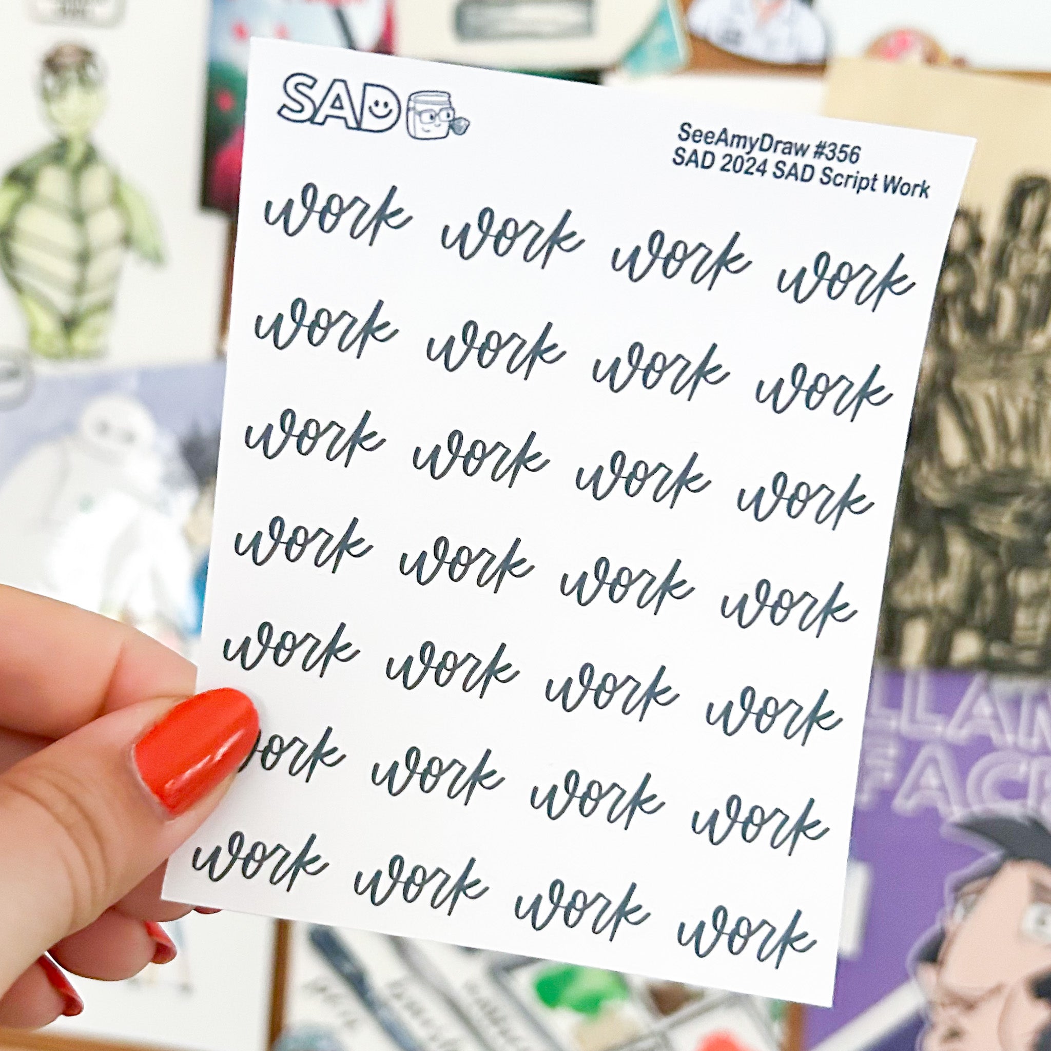 356 SAD 2024 Script Work – See Amy Draw