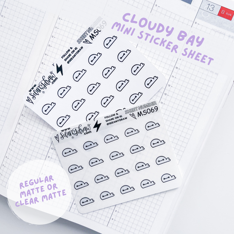 MS069 Cloudy | Regular or Clear Matte